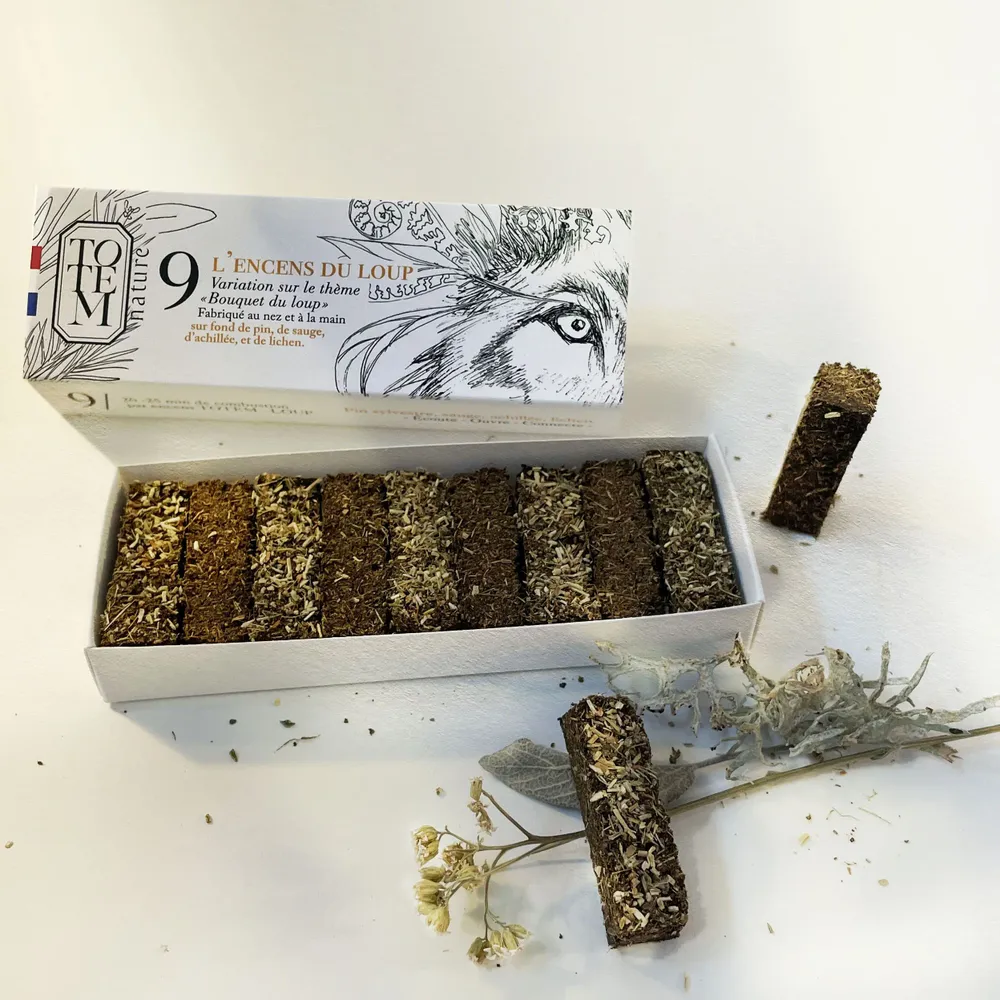 Parfums d'intérieur - Encens naturel - LE LOUP - TOTEM NATURE