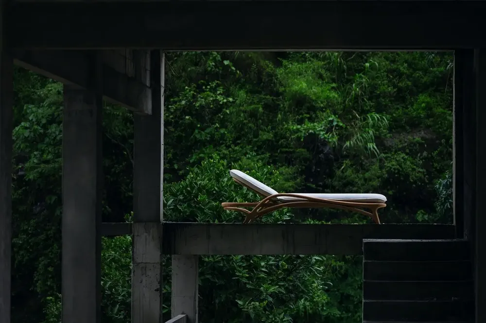 Lawn sofas   - Zen outdoor adjustable lounger - MORPHO