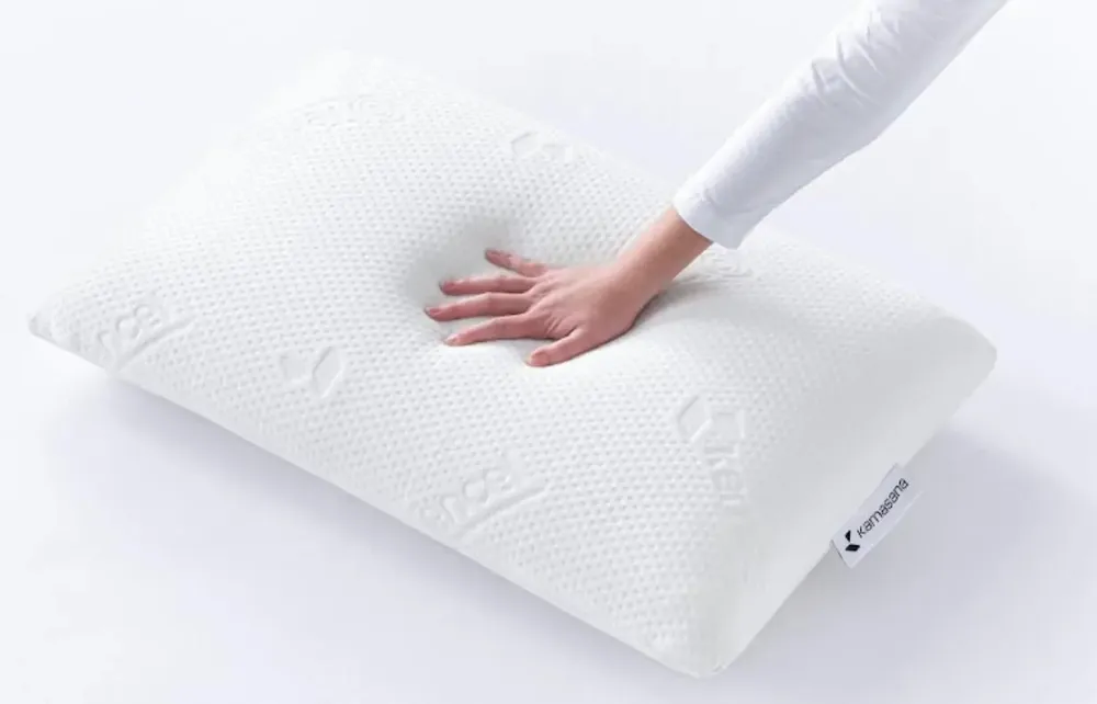 Literie pour hôtels - Coussin anatomique viscoélastique 72 x 42 x 12 cm - KAMASANA