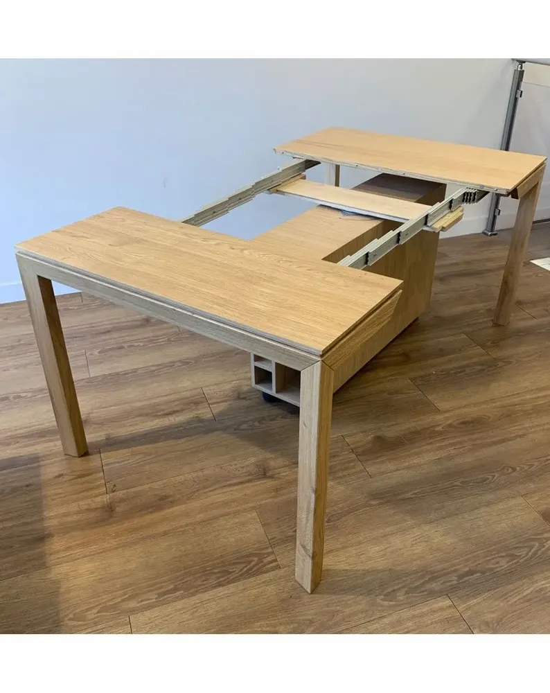 Consoles - Console Extensible Samba BOX avec allonges incorporées - LTC - MOBILIER GAIN DE PLACE ET FONCTIONNEL DEPUIS 1971