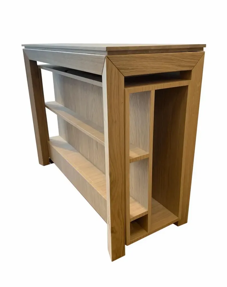 Consoles - Console Extensible Samba BOX avec allonges incorporées - LTC - MOBILIER GAIN DE PLACE ET FONCTIONNEL DEPUIS 1971