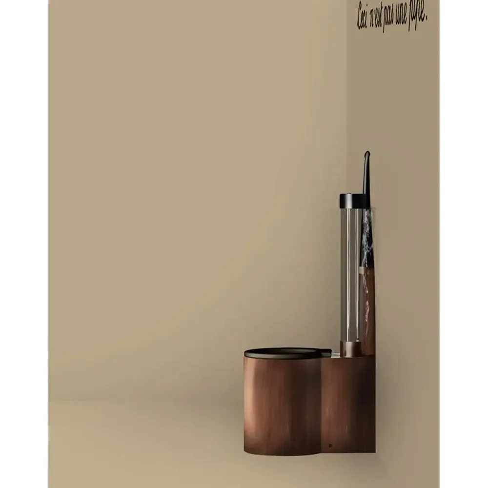 Ceramic - Ceci n'est pas une  Pipe .-toilet - ARTOLETTA ATELIER COLLECTION