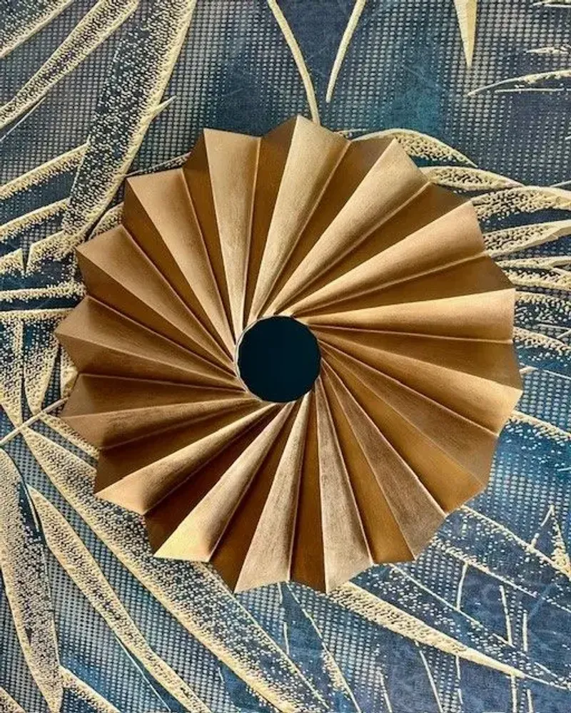 Objets design - Mirror Lens gold - CREATIV LIGHT