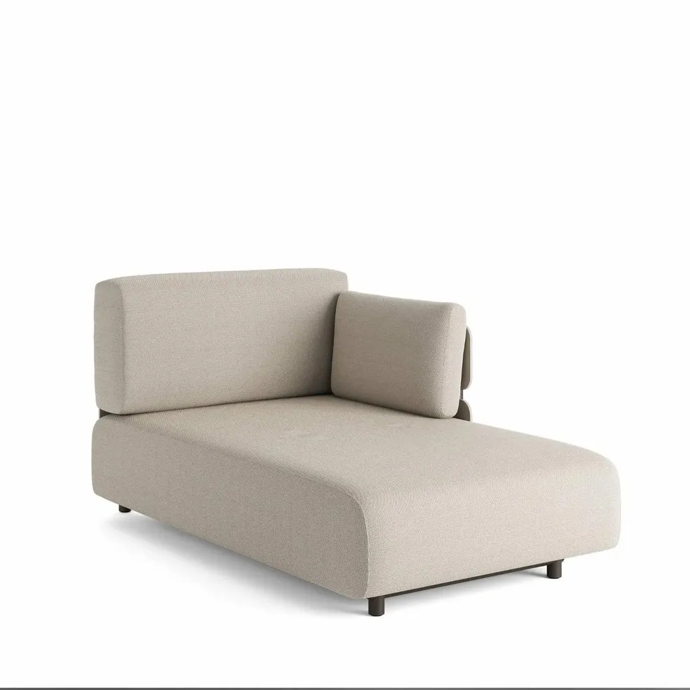 Canapés de jardin - Polo Lounger left - JATI KEBON