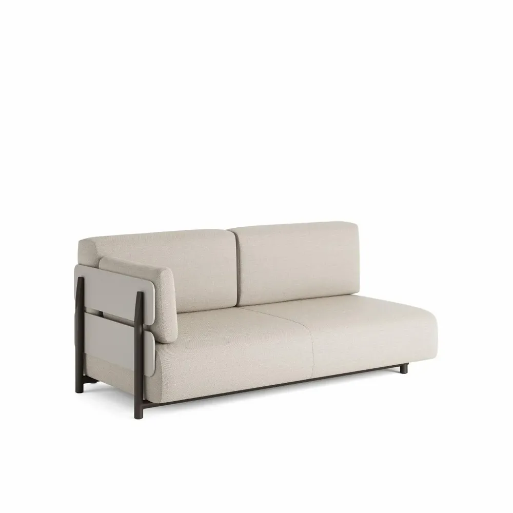 Fauteuils de jardin - Polo Sofa 2 seat right - JATI KEBON