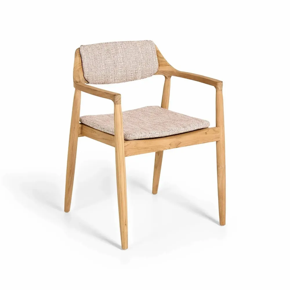 Chaises de jardin - Tofino teak Dining chair - JATI KEBON