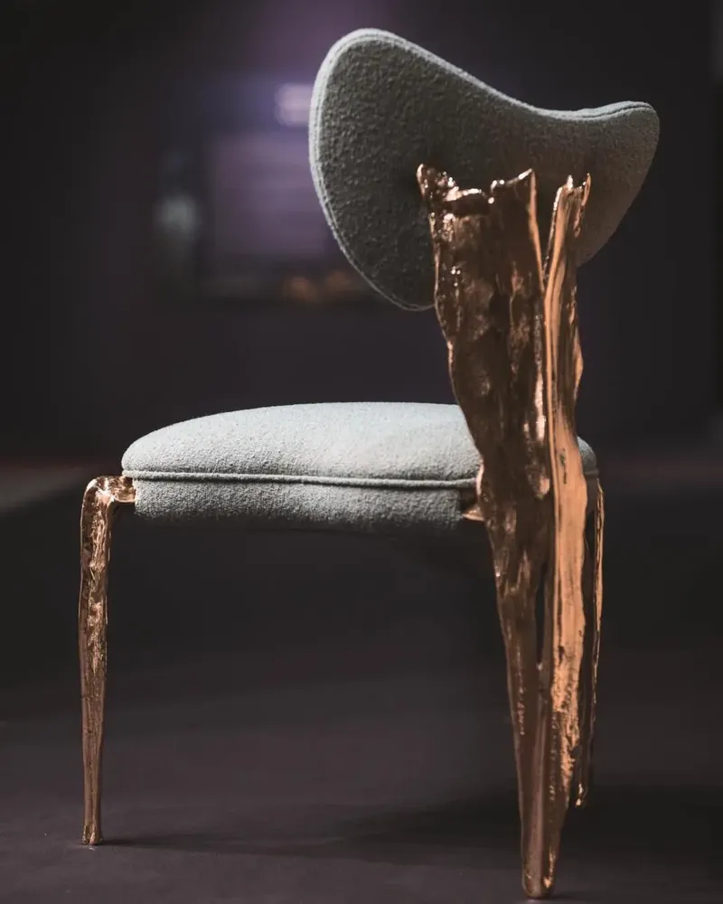 Chairs - Folia Sculpted Chair - MAEVE