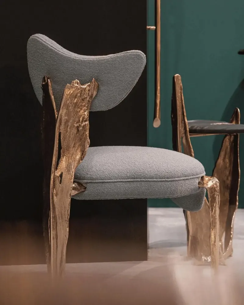 Chairs - Folia Sculpted Chair - MAEVE