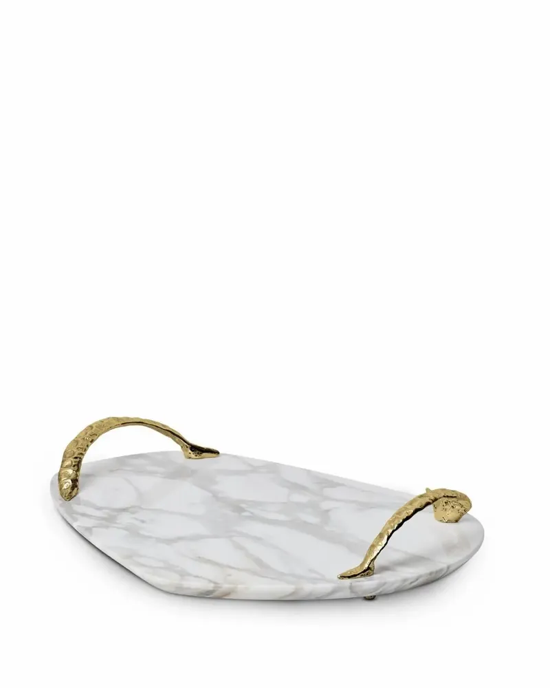 Platter and bowls - Rozu Marble Calacatta Luxury Tray - MAEVE