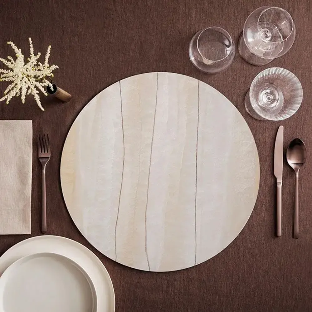 Assiettes de réception - COLLECTION EN NACRE - MAAR SRL