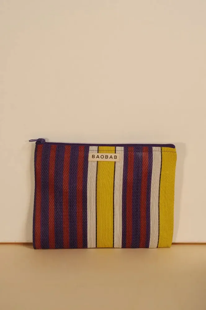 Clutches - Trio of WAOU G nylon pouches - BAOBAB