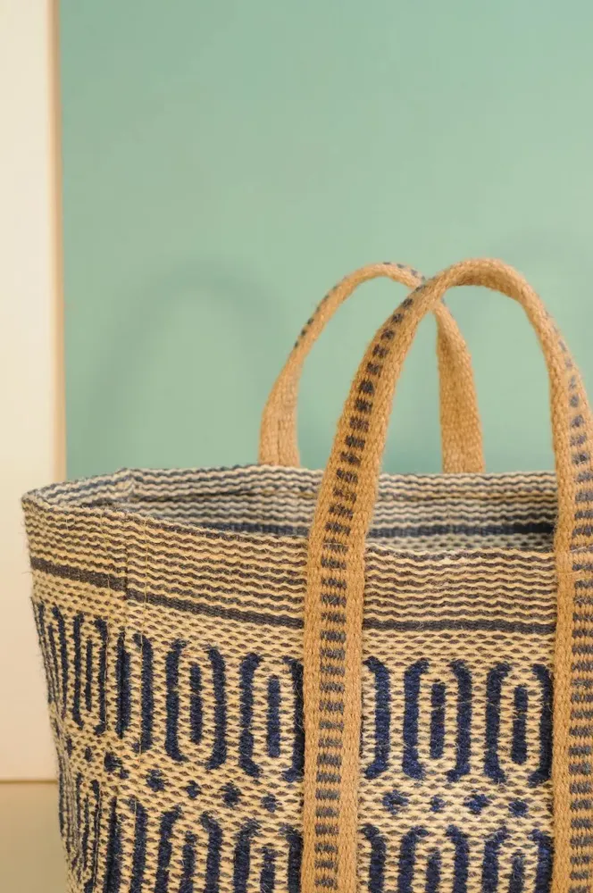 Bags and totes - SOFY Blue Jute Bag - BAOBAB