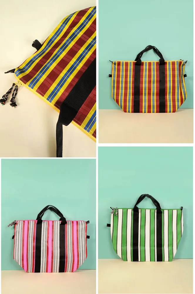 Bags and totes - Green Nylon Travel Bag - BAOBAB