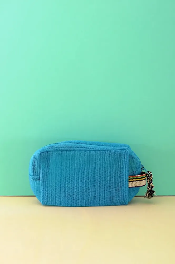 Clutches - BLUE Mesh Pencil Case - BAOBAB
