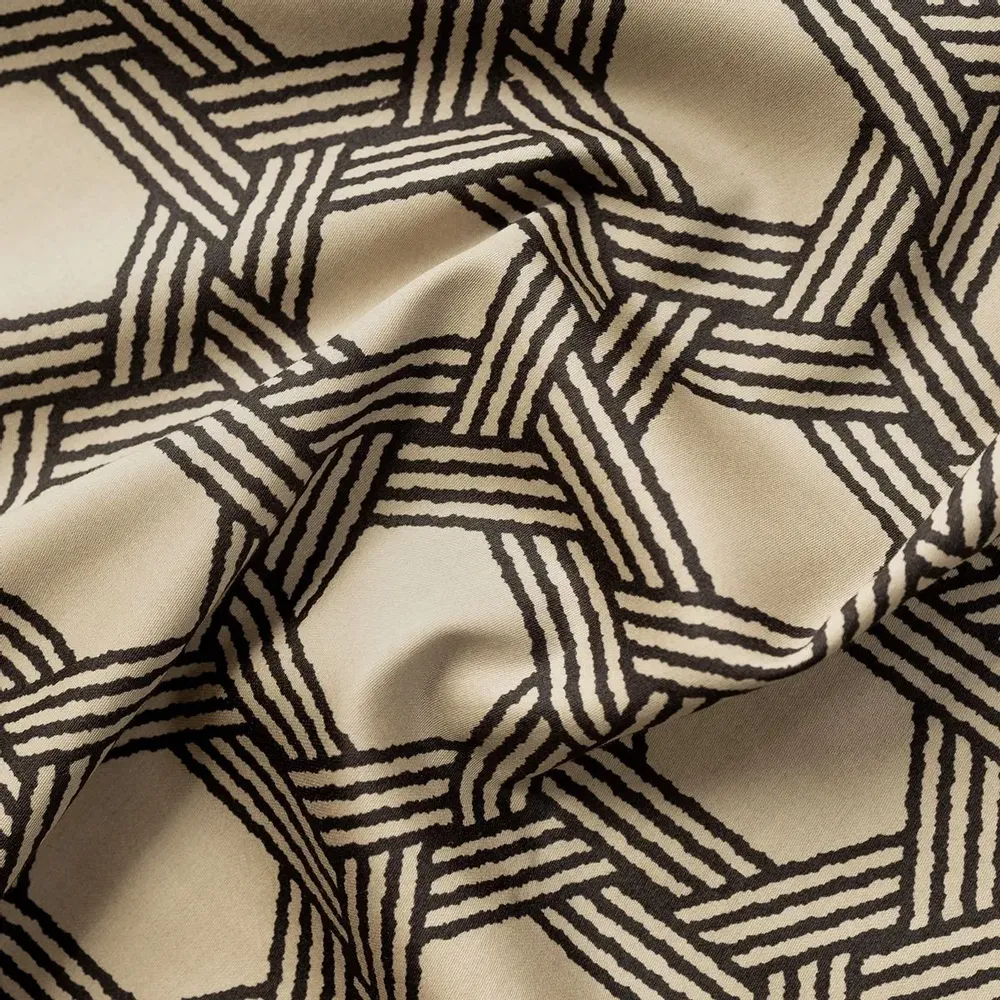 Linge de lit - Parure de lit double, 100 % satin de coton, Carero - DILIOS