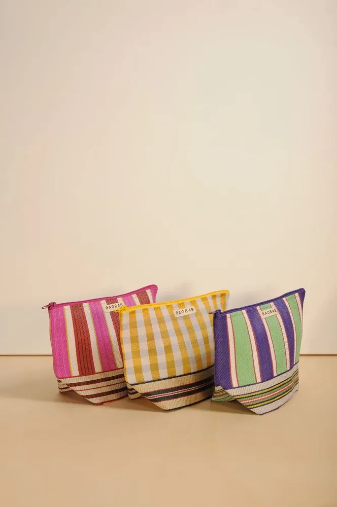 Clutches - Purple Bayadères Clutch - BAOBAB