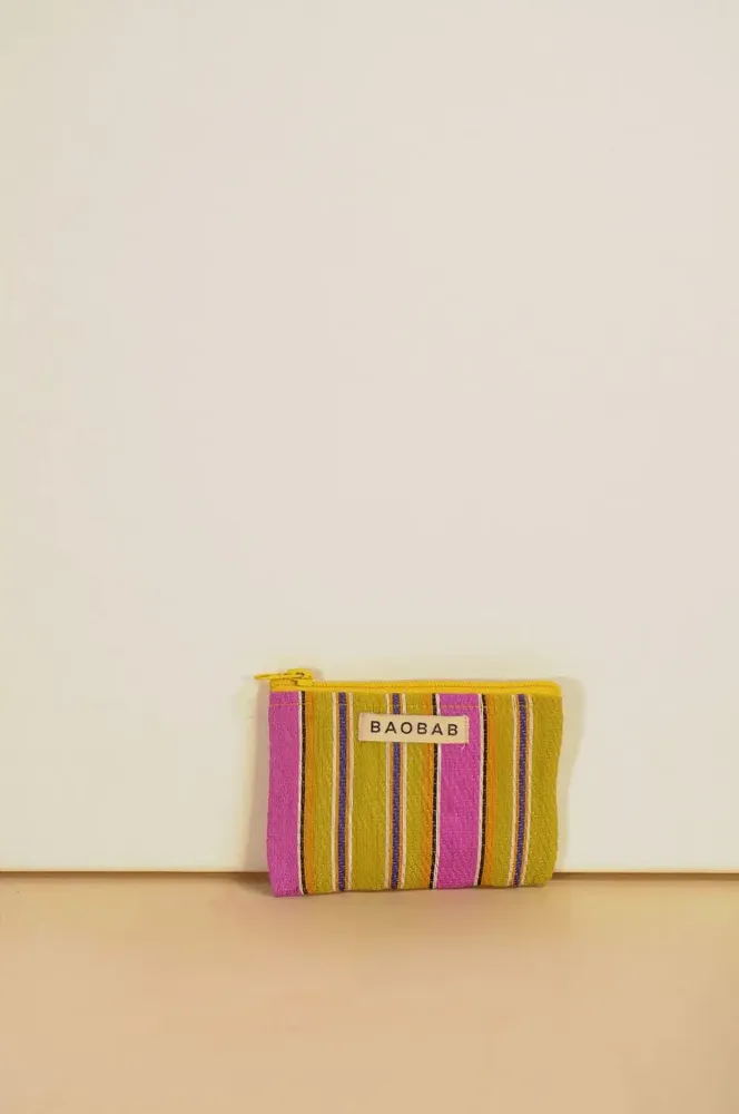 Clutches - Trio of WAOU D nylon pouches - BAOBAB