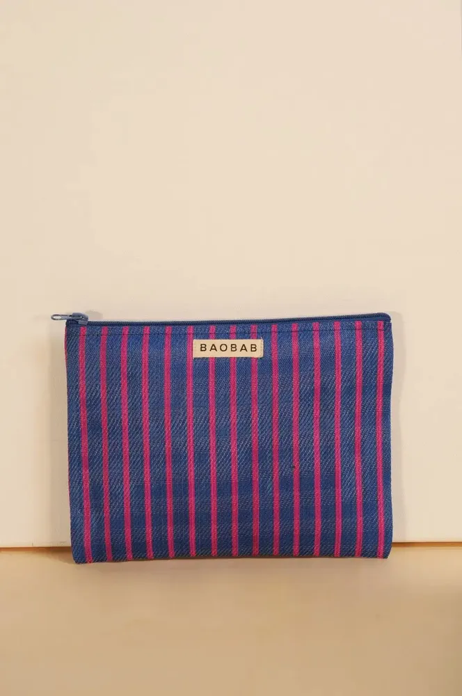 Clutches - Trio of WAOU F nylon pouches - BAOBAB
