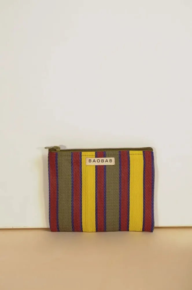 Clutches - Trio of WAOU F nylon pouches - BAOBAB