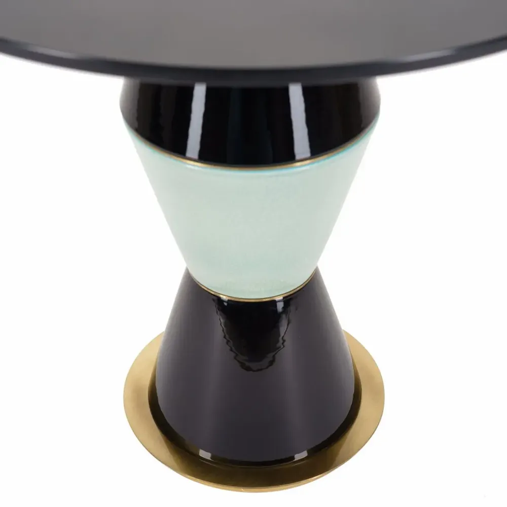 Tables basses - PALM - LOW ROUND SIDE TABLE - MARIONI