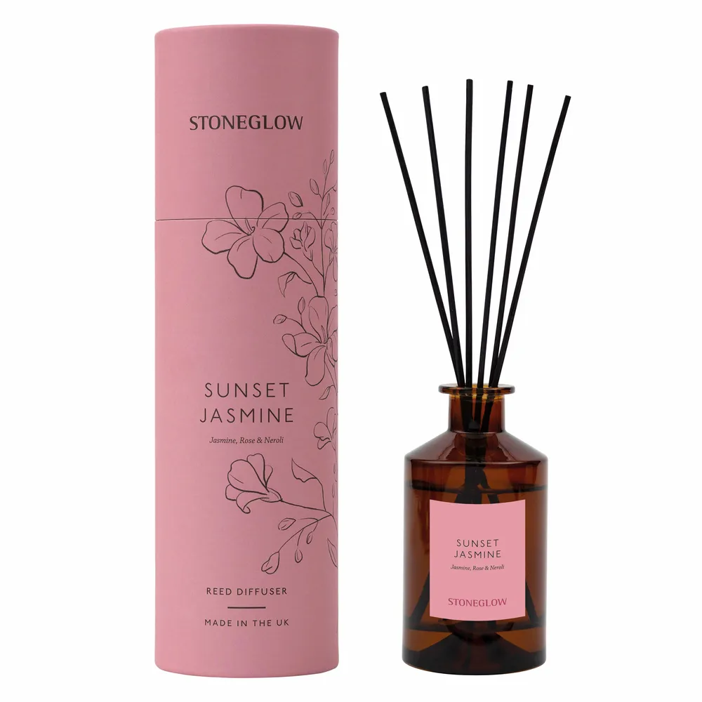 Home fragrances - The Walled Garden - Sunset Jasmine - Reed Diffuser - STONEGLOW CANDLES