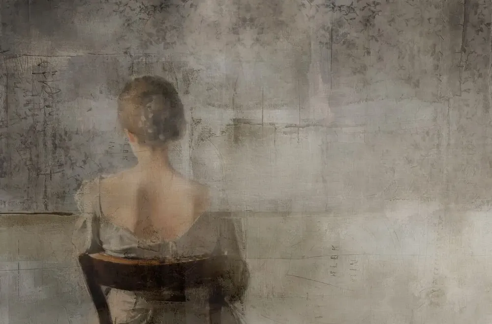 Wallpaper - Sits and thinks - STUDIJO