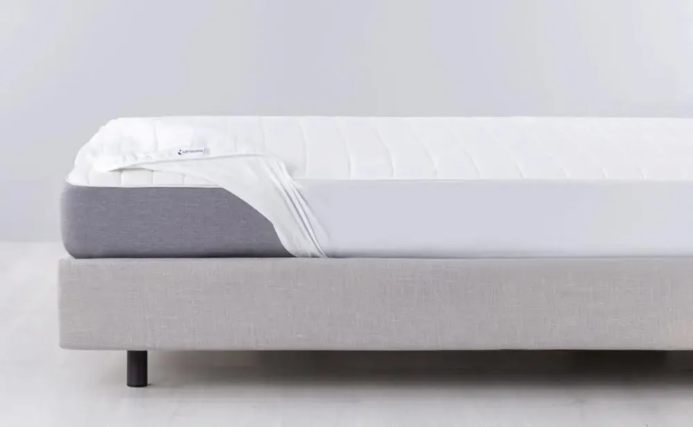 Literie pour hôtels - Couvre-matelas matelassé SoftPur (imperméable et réversible) - KAMASANA