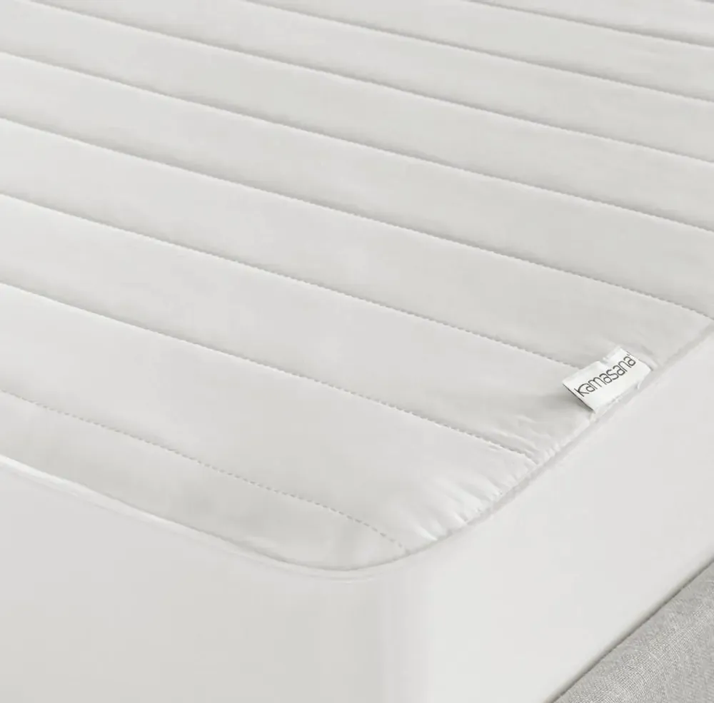 Literie pour hôtels - Couvre-matelas matelassé SoftPur (imperméable et réversible) - KAMASANA