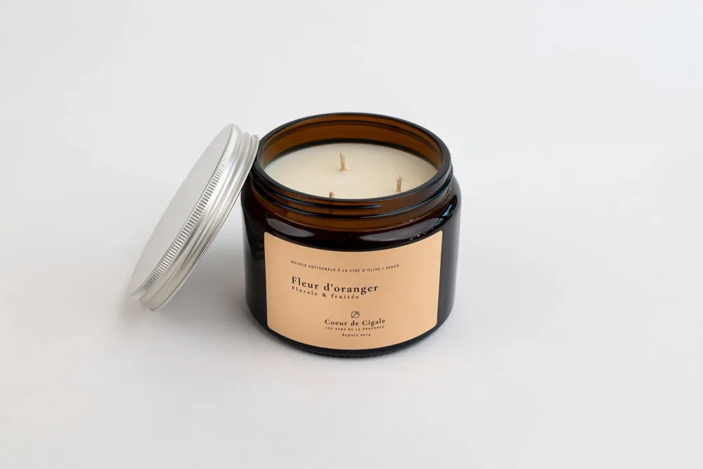 Objets de décoration - Bougie Fleur d'oranger - COEUR DE CIGALE