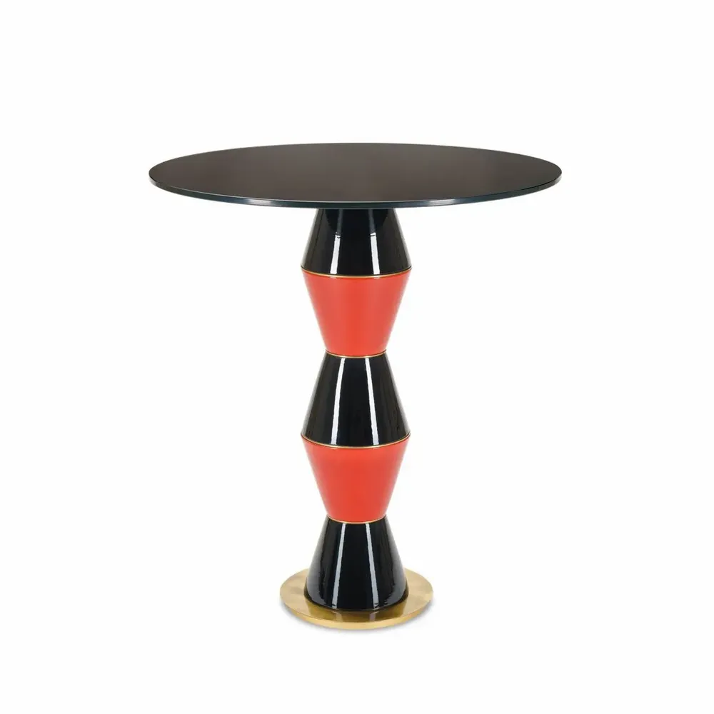 Other tables - PALM - TALL ROUND SIDE TABLE - MARIONI