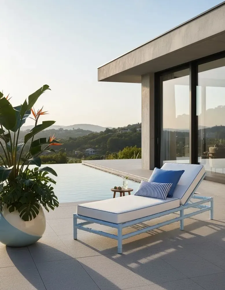 Lawn chairs - Bamboo sun lounger - GUADARTE