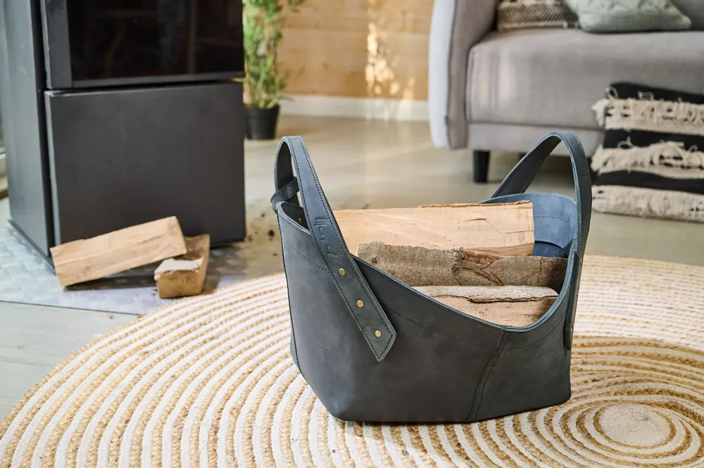 Boîtes de rangement  - Panier à bois - MERGEL