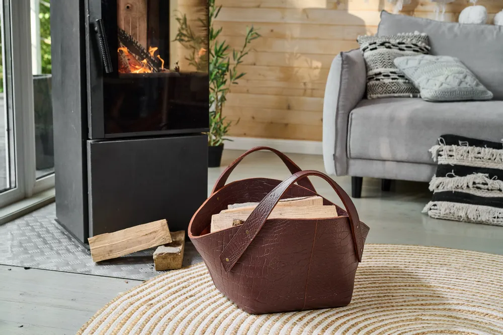 Boîtes de rangement  - Panier à bois - MERGEL