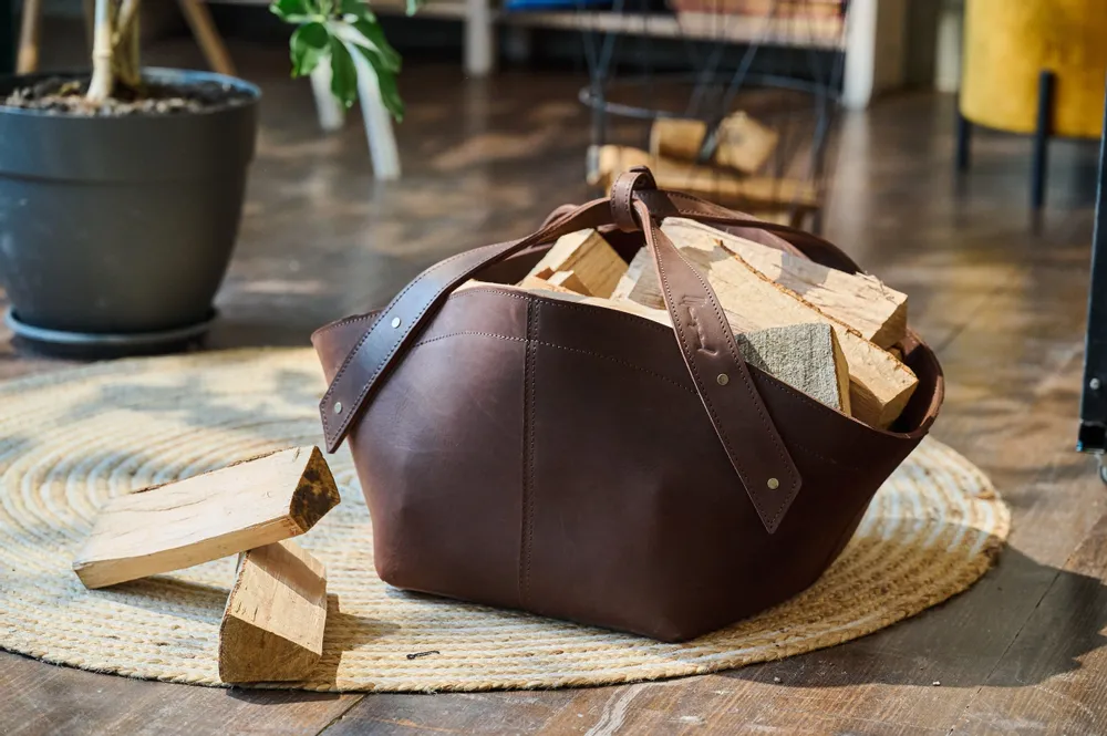 Boîtes de rangement  - Panier à bois - MERGEL