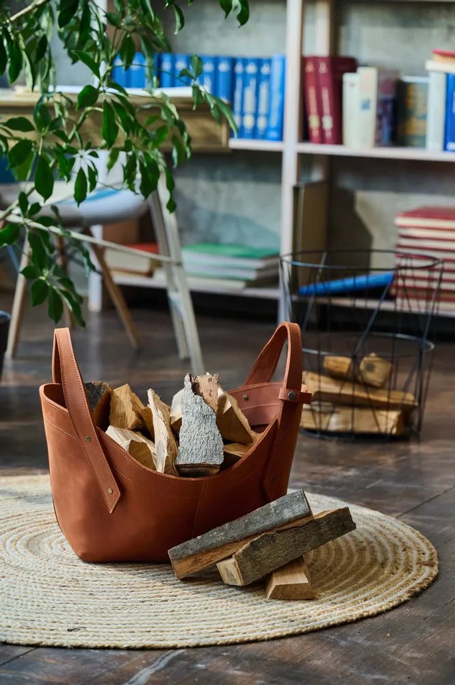 Boîtes de rangement  - Panier à bois - MERGEL