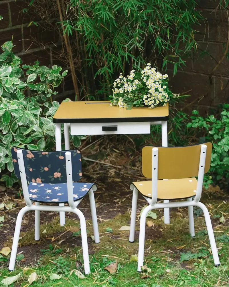 Chaises - Chaisse rétro d'écolier Little Suzie 3-6 ans - LES GAMBETTES