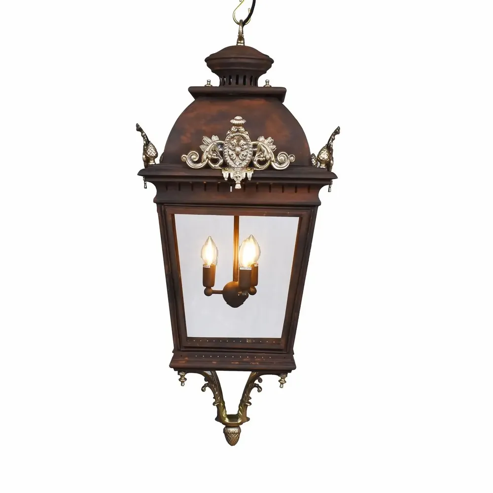 Decorative objects - Lantern - Casino (Green & Gold) - DÉCORS & LANTERNES D'AUTREFOIS
