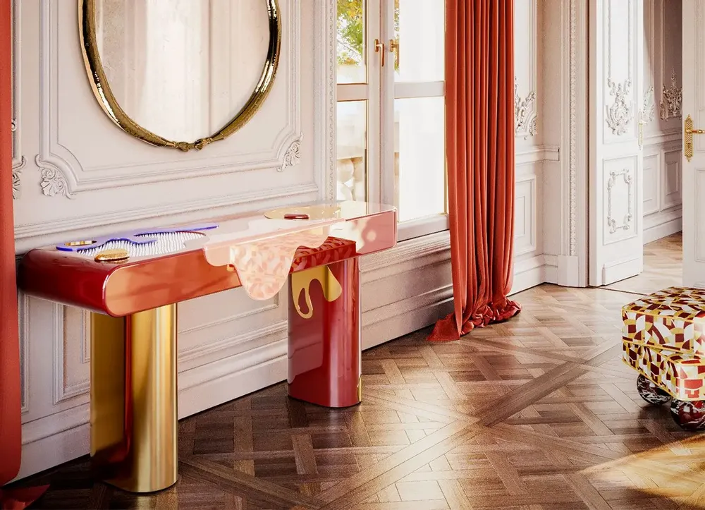 Consoles - Console La Vie fabriquée à la main au Portugal - MALABAR