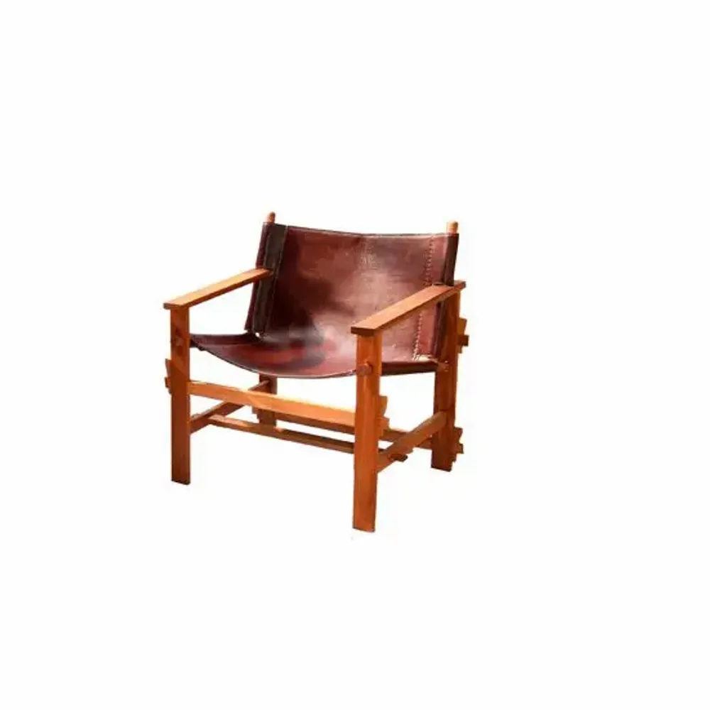 Lounge chairs for hospitalities & contracts - CHAIR DIRECTOR LEATHER - SOL & LUNA