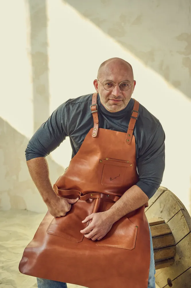 Tabliers de cuisine - Tablier en cuir - MERGEL