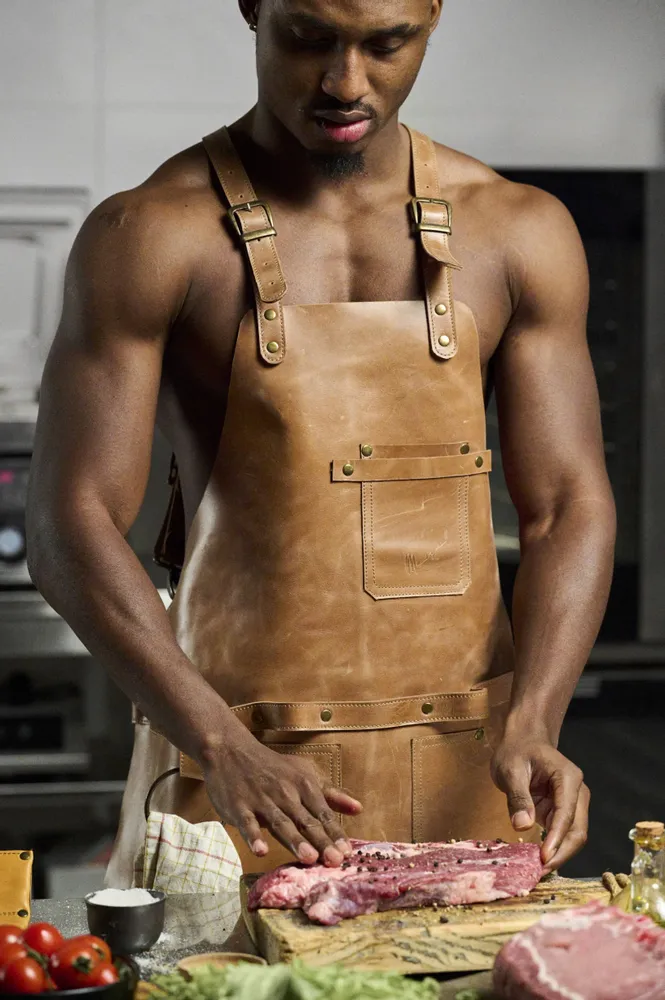 Tabliers de cuisine - Tablier en cuir - MERGEL