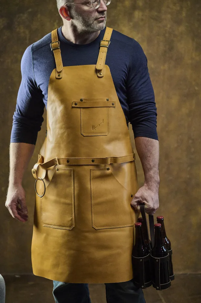 Tabliers de cuisine - Tablier en cuir - MERGEL