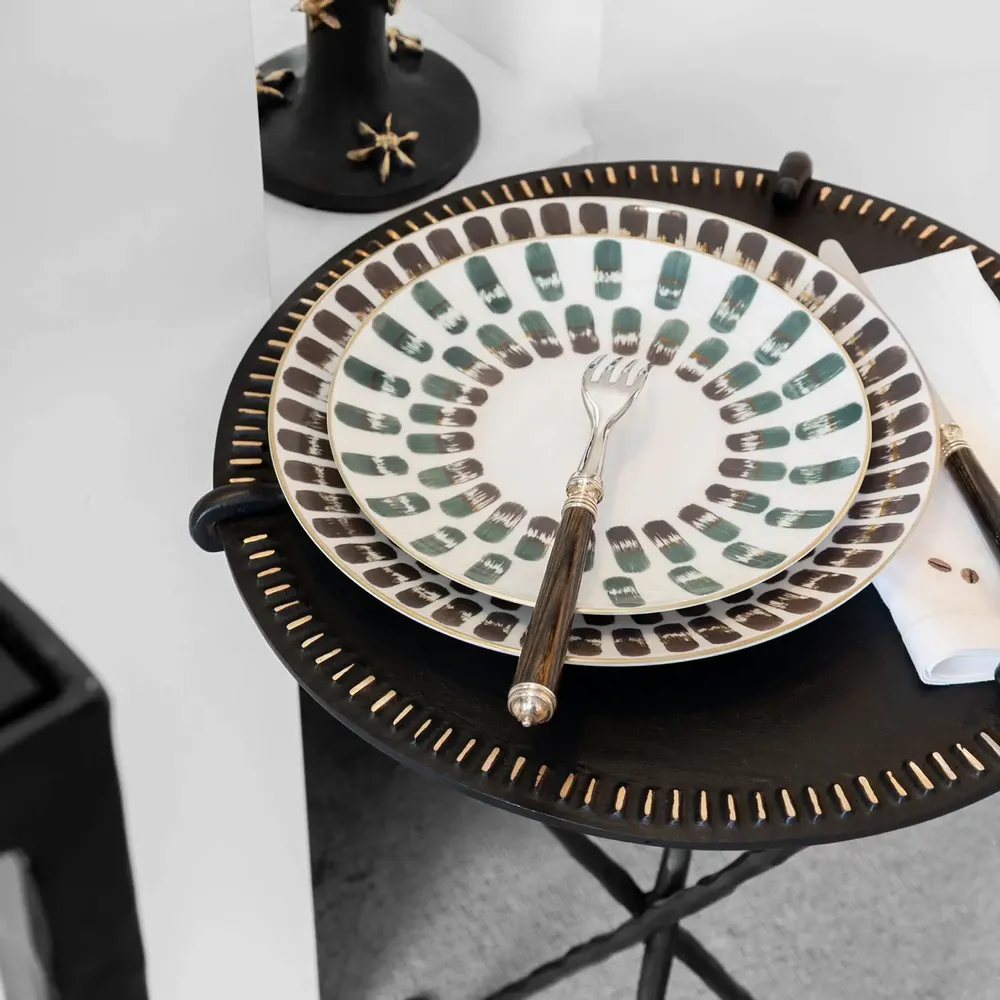 Formal plates - RONDE DE MAILLE - MARIE DAÂGE