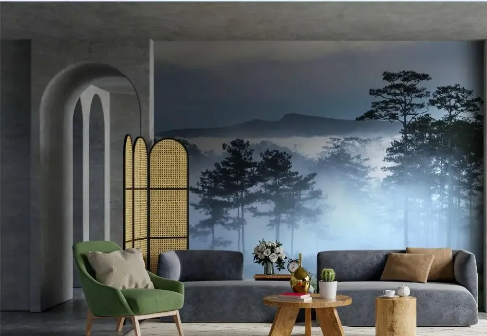 Tissus - WALL MURAL - PASAYA