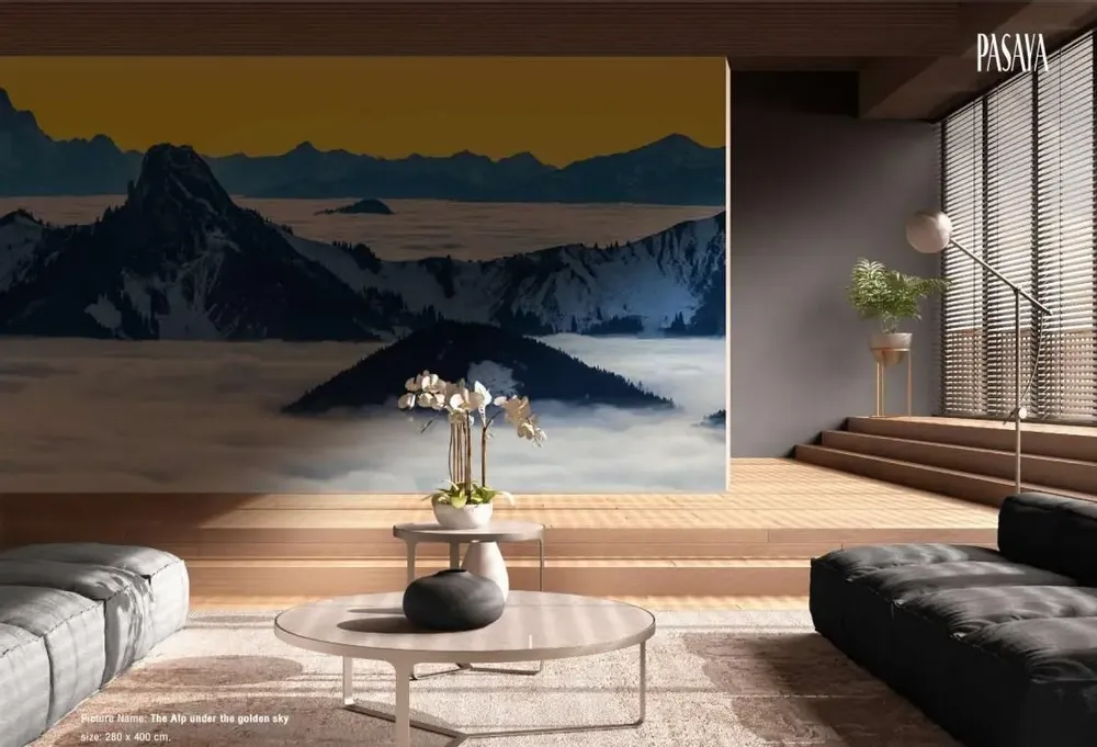 Tissus - WALL MURAL - PASAYA