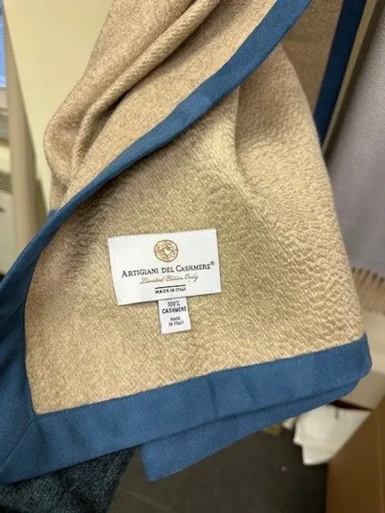 Plaids - 100% Cashmere Throw - ARTIGIANI DEL CASHMERE