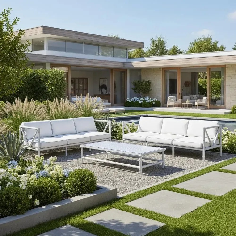 Lawn tables - Bamboo coffee table - GUADARTE