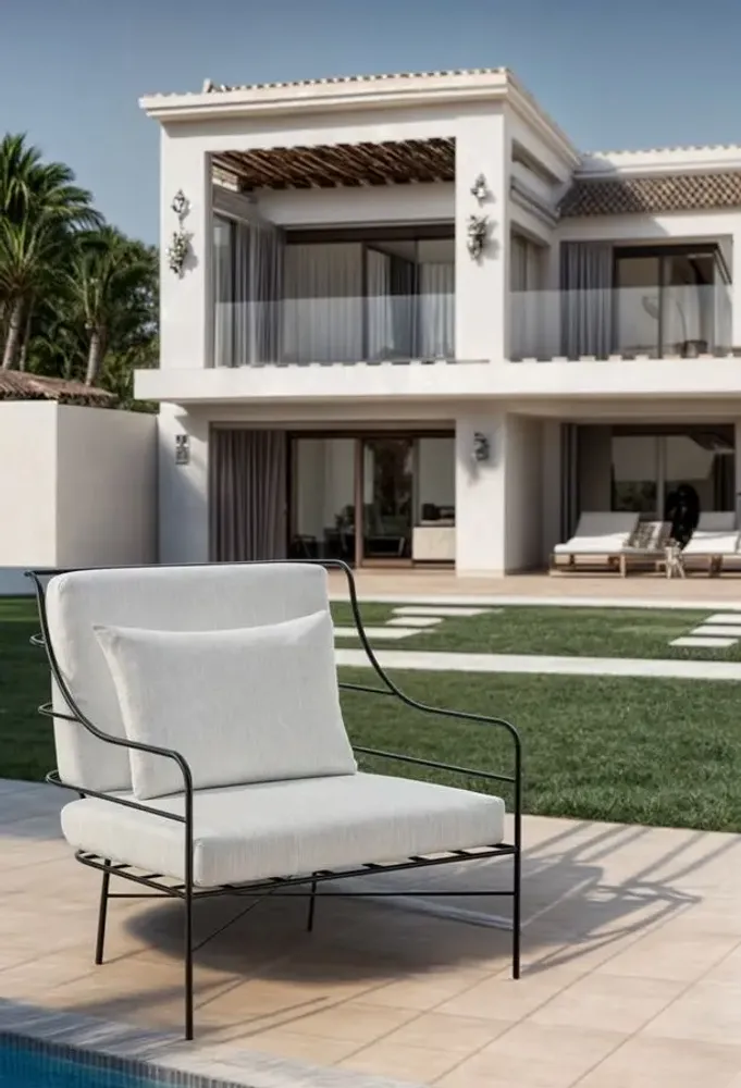 Fauteuils - Fauteuil en Fer Forgé - GUADARTE