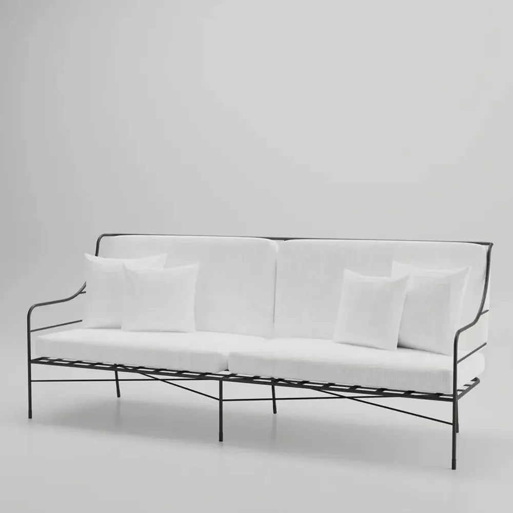 Lawn sofas   - Wrought iron sofa - GUADARTE