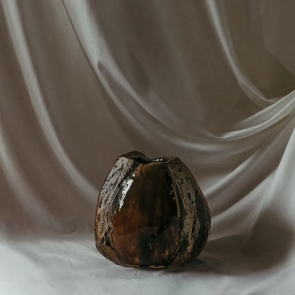 Céramique - Vase Bloc - Franck Arnaud pour Incuntrà Galerie - INCUNTRA GALERIE & ANNE SIROT CURATRICE